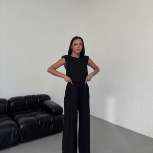 Zwarte Set met Schoudervulling