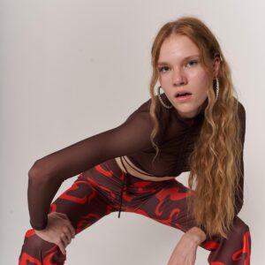 Vuurprint Flared Broek